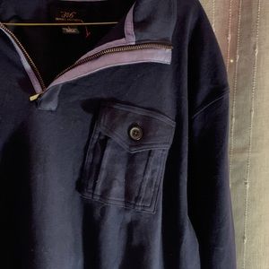 navy quarter zip 🌲